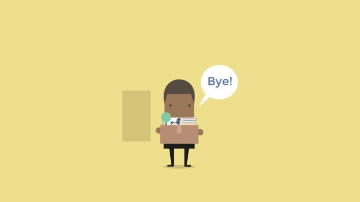 Leaving Job Banner