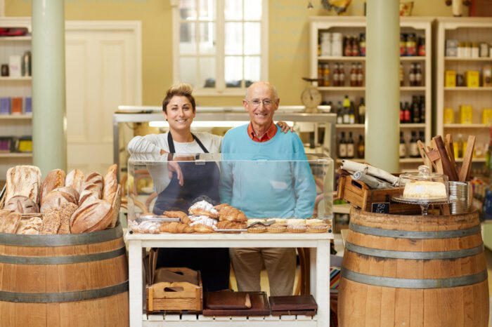 Staff at bakery